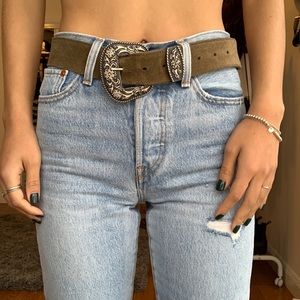 Cute Green Free People Belt